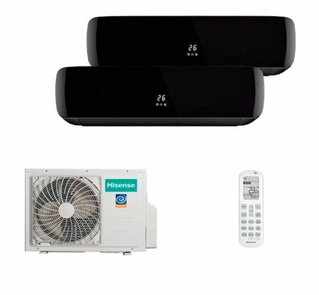 Мульти-сплит система Hisense AMS-09UR4SVETG67(B) x 2 / AMW2-14U4SRE