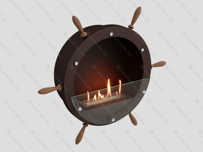 Биокамин LuxFire "Капитан 500 Н" XS (коричневый)